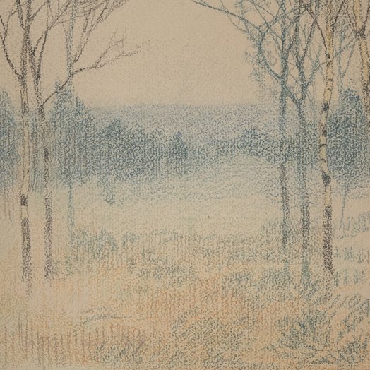 Auguste Donnay - Les bouleaux